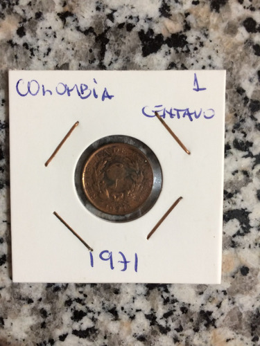 Moneda Colombia 5 Centavos 1952 