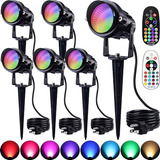 12w Halloween Spotlight Outdoor 120v Led Spot Lights Rg...