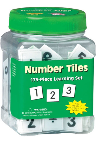 Tub Of Nu S Math Tiles, Back To School Classroom Suppli...