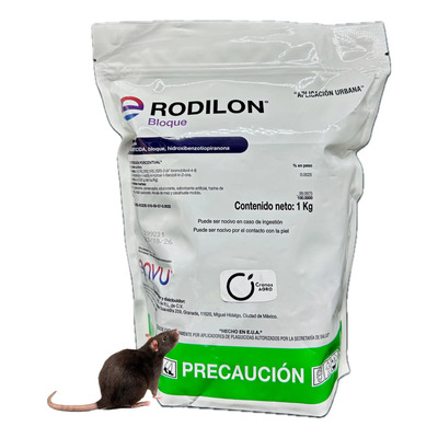 Rodilon Bloque Rodenticida Ratas Ratones Cebo 1 Kg | Envío gratis