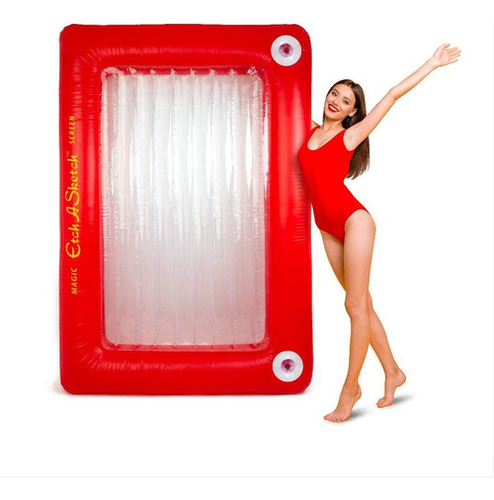 Bañador Inflable Gigante Etch-a-sketch Jumbo Pool Float [u]