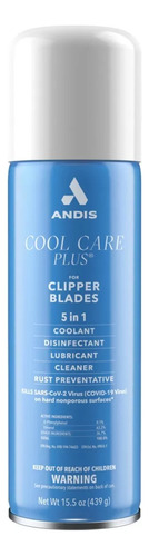 Andis Aerosol Enfriador Cuchilla Cool Care 5 En 1 X 439g