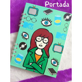 Libreta Daria/pasta Dura/100 Hojas Decoradas