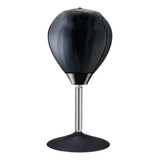 Saco De Boxeo De Mesa Con Speed Ball Negro