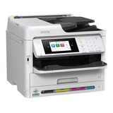 Impressora Branca De Digitalização/cópia/faxlan/wifi Epson Workforce Wf-c5810