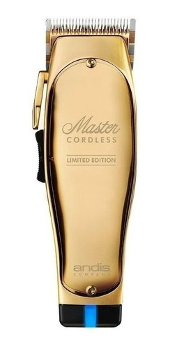 Master Cordless Gold Li Ion Clipper Profesional Andis 12545