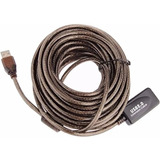 Cable Extension Activa Usb 2.0 Macho - Hembra 5 Metros 5m