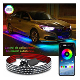 Tira De Luces Led Rgb Para Chasis De Auto Con Efecto Fluido