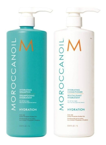 Moroccanoil Duo Hidratante Litro    Shampoo Y Acondicionador