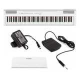 Piano Digital 88 Teclas Sensitivas P125a P-125a Branco Fonte