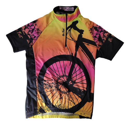 Camisa Blusa De Ciclismo Infantil Camiseta Bike Crianças