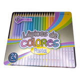 Lápices De Colores Pastel 24 Piezas Tryme