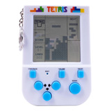 Tetris Keyring Handheld Arcade Game - Retro Mini Portable Ha