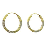 Aretes Arracada 2mm 20mm Oro 10k Kt / Regalo Para Mujer Dama