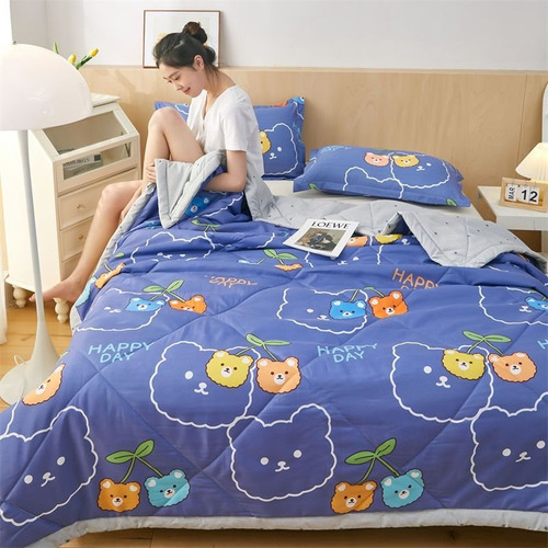 Edredon Funda De Duvet Matrimonial Ligero Almohada Sabanas