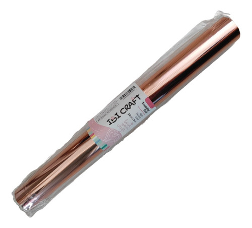 Rollo Foil Reactivo Para Toner 0.32x5 Mts : Color Rose Gold