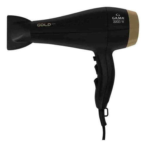 Secador De Cabelo Gold Íon 2200w Gama Italy 127v 