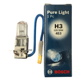 Lámpara Bosch H3 Auto Luz Faros Auxiliares 12v 55w Pk22s