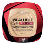 Base De Maquillaje En Polvo L'oréal Paris Infaillible 24h Fresh Wear Polvo Compacto Tono Linen - 9ml 9g