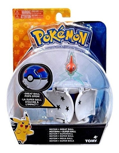 Pokebola Pokemon Coleccionables Rotom Super Bola