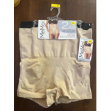 Faja Calzón Bóxer Pack2  Ajustable Xl Extra Negro Beig Memoí