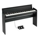 Piano Electrico Digital Korg Lp180 Con Mueble Y 3 Pedales