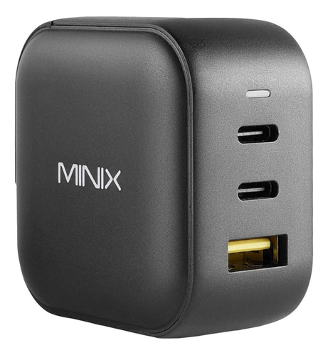 Minix 66w Turbo 3-port Gan Cargador De Pared 2 X Adaptador D