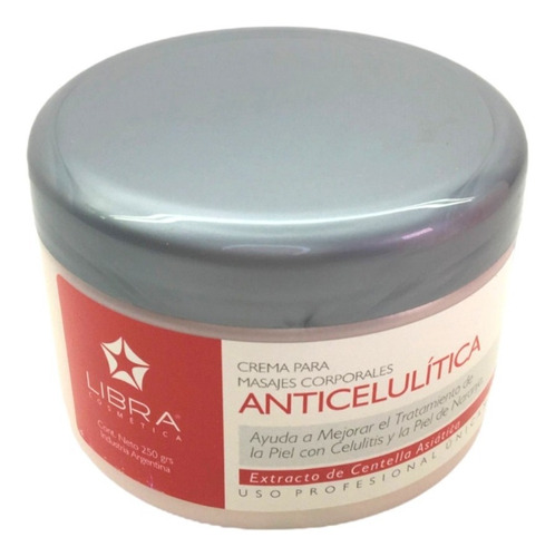 Crema P/ Masajes Anticelulitica X 250 Grs