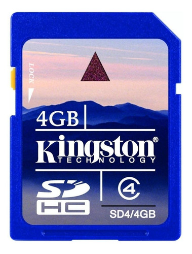 Tarjeta De Memoria Kingston Sd6 4gb