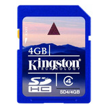 Tarjeta De Memoria Kingston Sd6 4gb