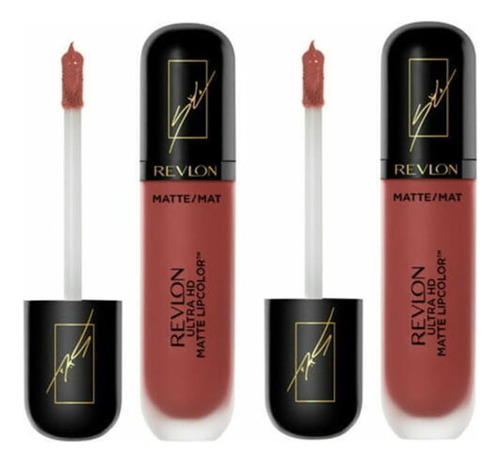 Labial Revlon Paquete De 2 Colores De Labios Mate Ultra Hd,