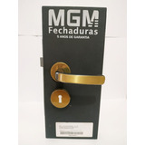 Mgm 533 Fechadura Stilo Roseta Bronze Latonado Porta Interna