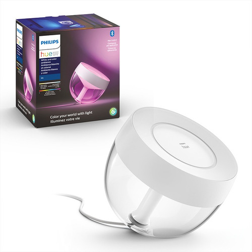 Lámpara Inteligente De Mesa Philips Hue Iris Luz Multicolor