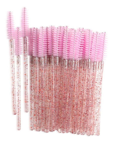 100pcs Cepillos De Pestañas Crystal Lash Extension