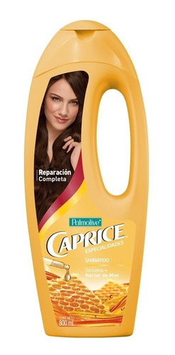 Shampoo Caprice Reparación Completa Silicona + Miel 750 Grs.