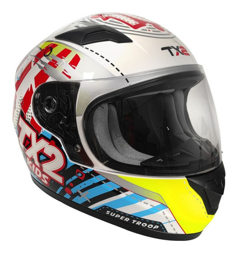 Casco Para Niño Infantil Moto Certificado Tx-815