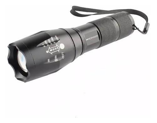 Linterna Led Potente Tactica Militar Recargable Caza Pesca