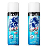 Kit Spray Andis Cool Care Resfria Lubrifica E Auto Limpante