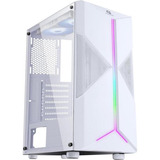 Gabinete Gamer Fortrek Holt Mid Tower Rgb Branco [f002]