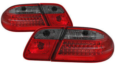Mercedes Benz 96-02 W210 E-class Red Smoked Led Tail Lig Jjd