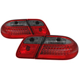 Mercedes Benz 96-02 W210 E-class Red Smoked Led Tail Lig Jjd