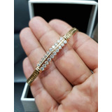 Pulsera Oro 14k (585) Un Kilate En Diamantes