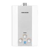 Calentador De Agua A Gas Gn Challenger Whg 7116 Blanco/gris 120v