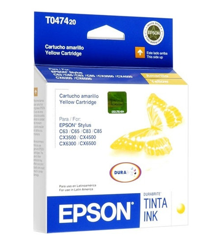 Cartucho Impresora Epson T047 Original Tinta Color Inkjet