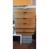 Cajones De Madera X4 Para Placard O Cajonera Impecable