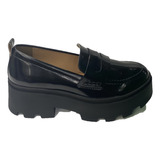 Mocasines Penny Loafer Chunky Modernos Salamandra Sal3849