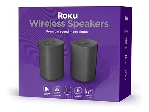 Roku Speakers Sonido Envolvente Inalámbrico Para Tv