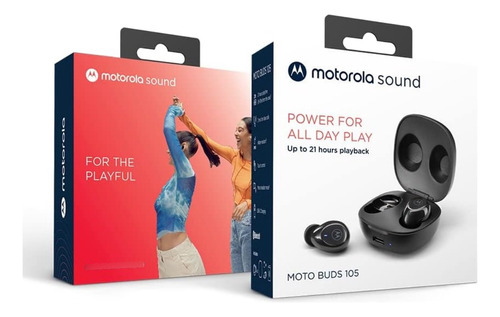 Motorola - Fone De Ouvido Original Bluetooth Tws Buds 105