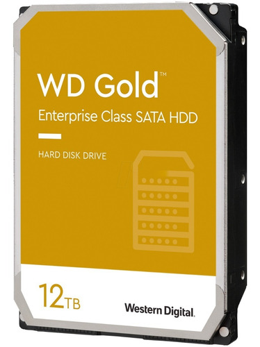 Disco Duro 12tb Western Digital Nas Data Center Vigilancia Color Plateado