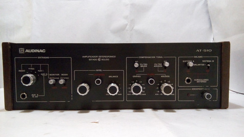 Amplificador Estereofónico Audinac At-510